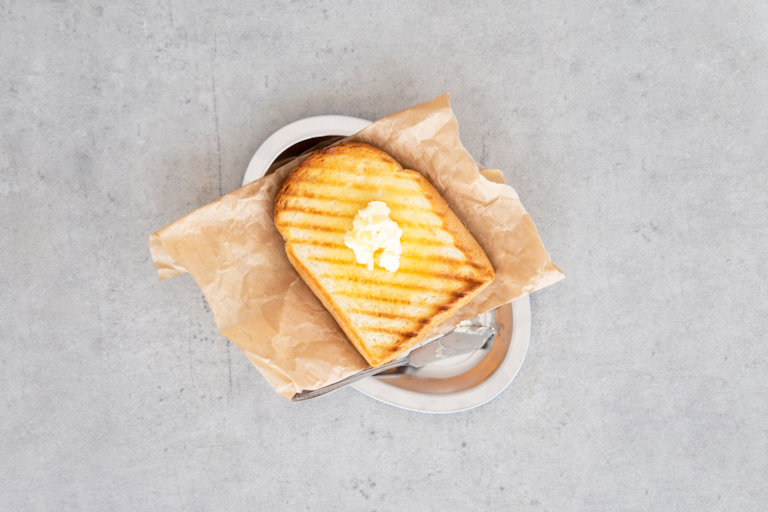 バタートーストの写真