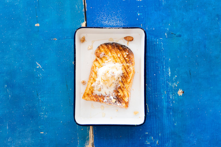 スチームフレンチトーストの写真