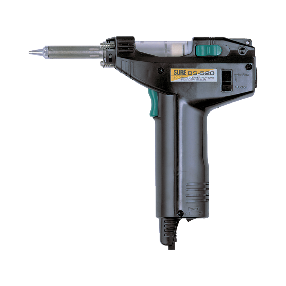 DS-520 はんだ吸取器（ガンタイプ） | 石崎電機製作所（SURE