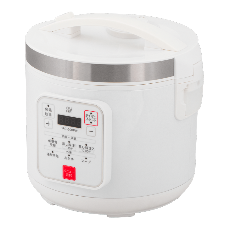 SRC-500PW 低糖質炊飯器 | 石崎電機製作所（SURE - シュアー） - 昭和 